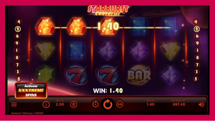 スターバースト・エクストリーム(Starburst XXXtreme)